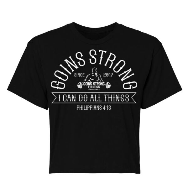 I CAN ALL THINGS - WOMEN'S CROP T-SHIRT - $6GMR8X$ Thumbnail