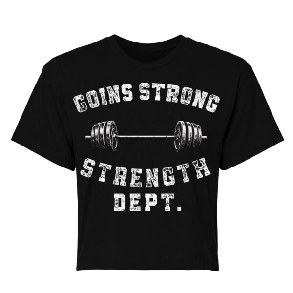 GOINS STRONG - WOMEN'S CROP T-SHIRT - $HD9AKZ$ Thumbnail