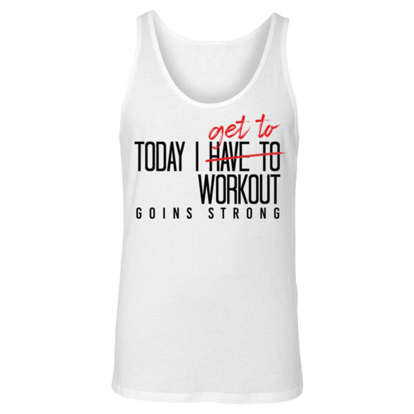 TODAY I GET TO WORK OUT - TANK TOP - $GFZRU6$ Thumbnail